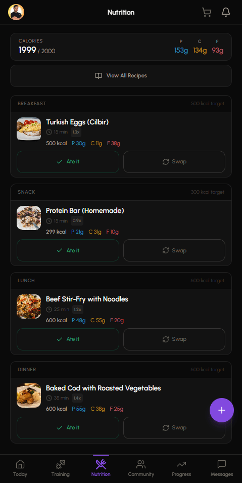 One meal you don't like shouldn't derail the whole week.